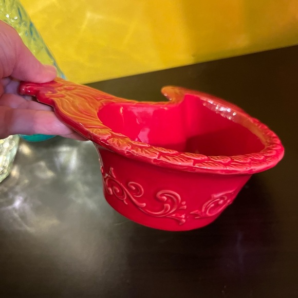 Temp-tations by Tara Rooster Shaped Bowl Dish Ramekin 8 oz Doodle Doo chicken - Picture 7 of 8